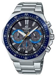 Casio Edifice Premium Ρολόι Χρονογράφος Solar με Ασημί Μεταλλικό Μπρασελέ από το Kiriakos Gofas