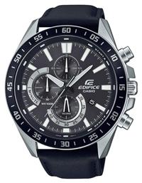 Casio Edifice Ρολόι Μπαταρίας με Δερμάτινο Λουράκι από το Kiriakos Gofas