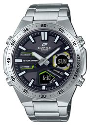 Casio Edifice Ρολόι Μπαταρίας με Μεταλλικό Μπρασελέ