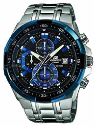 Casio Edifice Ρολόι Μπαταρίας με Μεταλλικό Μπρασελέ