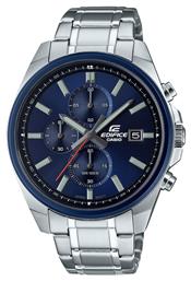 Casio Edifice Ρολόι Χρονογράφος Μπαταρίας με Ασημί Μεταλλικό Μπρασελέ από το Kiriakos Gofas