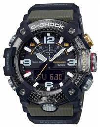 Casio G-Shock Master of G-Land Mudmaster Αναλογικό/Ψηφιακό Ρολόι Μπαταρίας με Μαύρο Καουτσούκ Λουράκι