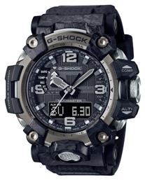 Casio G-Shock Mudmaster Ρολόι Solar με Μαύρο Καουτσούκ Λουράκι