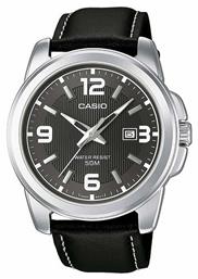 Casio MTP-1314L-8AV Ρολόι Μπαταρίας με Μαύρο Δερμάτινο Λουράκι