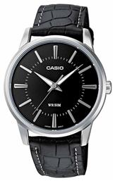 Casio Ρολόι Μπαταρίας με Δερμάτινο Λουράκι