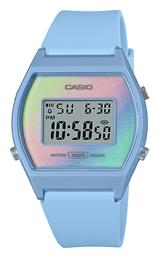 Casio Ρολόι με Μπλε Καουτσούκ Λουράκι