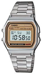 Casio Vintage Iconic Ψηφιακό Ρολόι Μπαταρίας με Ασημί Μεταλλικό Μπρασελέ από το Epapoutsia