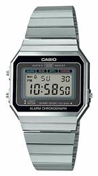 Casio Vintage Iconic Ρολόι Μπαταρίας με Μεταλλικό Μπρασελέ