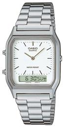 Casio Vintage Ρολόι Μπαταρίας με Μεταλλικό Μπρασελέ