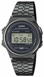 Casio Vintage Round Ρολόι Μπαταρίας με Μεταλλικό Μπρασελέ