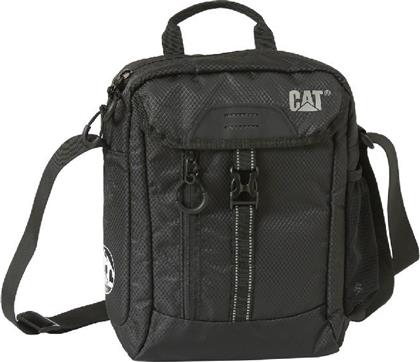 CAT Ανδρική Τσάντα Ώμου / Χιαστί σε Μαύρο χρώμα από το Tobros