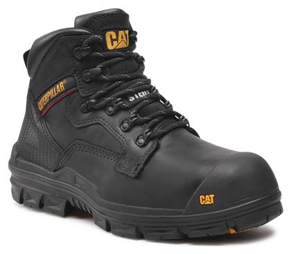 CAT Footwear Bearing Μαύρα Ανδρικά Αρβυλάκια