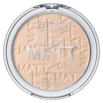Catrice Cosmetics All Matt Plus Shine Control Powder Πούδρα 010 Transparent 10gr