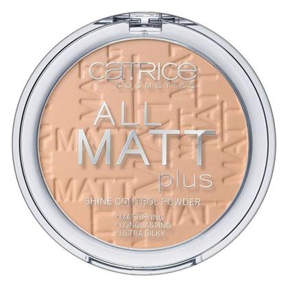 Catrice Cosmetics All Matt Plus Shine Control Powder Πούδρα 025 Sand Beige 10gr