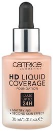 Catrice Cosmetics HD Liquid Coverage Liquid Make Up 40 Warm Beige 30ml