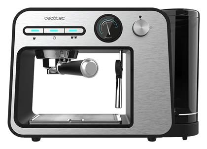 Cecotec Power Espresso 20 Square Pro Αυτόματη για Αλεσμένο Καφέ Ασημί