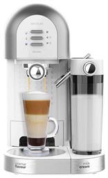 Cecotec Power Instant-Ccino 20 Chic Serie Μηχανή Espresso 1470W Πίεσης 20bar Λευκή