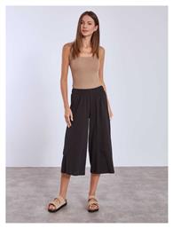 Celestino Γυναικεία Ζιπ Κιλότ με Λάστιχο Loose Fit