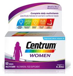 Centrum Women Πολυβιταμίνη 60 ταμπλέτες