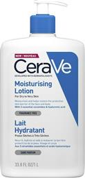 CeraVe Moisturising Ενυδατική Lotion Σώματος με Υαλουρονικό Οξύ για Ξηρές Επιδερμίδες 1000ml από το Pharm24