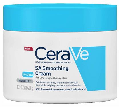 CeraVe SA Smoothing Κρέμα Ανάπλασης Σώματος με Ουρία για Ξηρές Επιδερμίδες 340gr