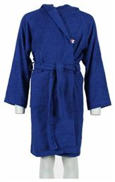 Champion Bathrobe 804134-BS008 Παιδικό Μπουρνούζι Κολυμβητηρίου Βαμβακερό Μπλε