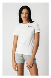 Champion Γυναικείο Αθλητικό T-shirt Λευκό