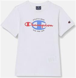 Champion Παιδικό T-shirt Λευκό από το SportsFactory
