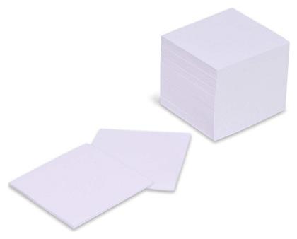 Χαρτάκια Σημειώσεων σε Κύβο 500 Φύλλων Λευκά 9x9εκ.
