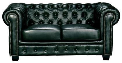 Chesterfield 689 Διθέσιος 160x92x72εκ. Antique Πράσινο