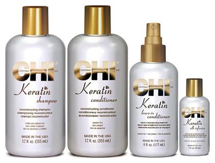 CHI Keratin Beach Σετ Κερατίνης με Σαμπουάν 4τμχ από το Letif