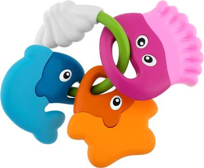 Chicco Μασητική Κουδουνίστρα Οδοντοφυΐας Ψαράκια από Σιλικόνη για 3 m+