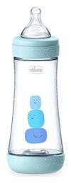 Chicco Πλαστικό με Θηλή Σιλικόνης για 4+ μηνών 300ml