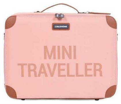 Childhome Mini Traveller Παιδική Βαλίτσα με ύψος 40cm σε Ροζ χρώμα από το Spitishop