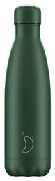 Chilly's All Matte Μπουκάλι Θερμός Ανοξείδωτο BPA Free All Matte Green 500ml από το Kouzinika