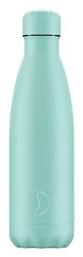 Chilly's Original Μπουκάλι Θερμός Ανοξείδωτο BPA Free All Pastel Green 500ml από το Zakcret Sports