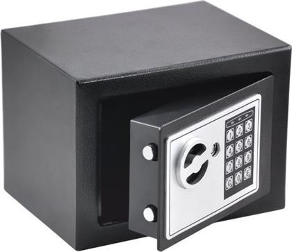 Sbox SBOX23 Χρηματοκιβώτιο με Ψηφιακό Κλείδωμα και Κλειδί, Ξενοδοχείου Διαστάσεων Μ23xΠ17xΥ17cm με Βάρος 3.5kg από το Electronicplus