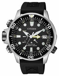 Citizen Promaster Aqualand Ρολόι Eco - Drive με Μαύρο Καουτσούκ Λουράκι από το Eleftheriou Online