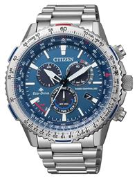 Citizen Promaster Sky Ρολόι Eco - Drive με Μεταλλικό Μπρασελέ