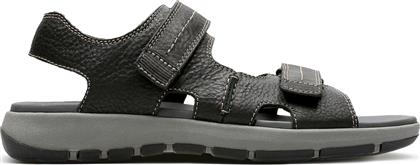 Clarks Brixby Shore 26131545 Black Leather από το MyShoe