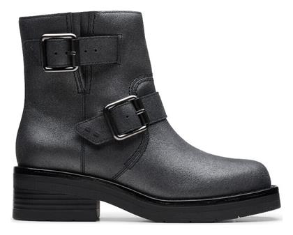 Clarks Buckle Μποτάκια Μαύρα