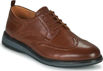 Clarks Chantry Wing Δερμάτινα Ανδρικά Oxfords Καφέ