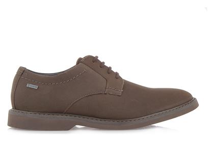 Clarks Δερμάτινα Ανδρικά Casual Παπούτσια Καφέ