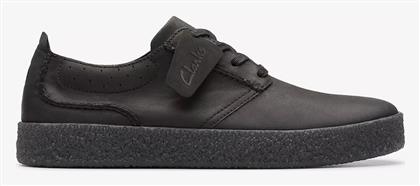 Clarks Δερμάτινα Ανδρικά Casual Παπούτσια Μαύρα από το Modivo