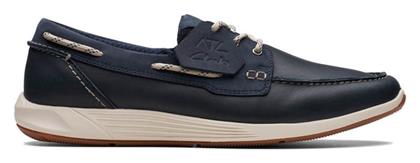 Clarks Δερμάτινα Ανδρικά Μοκασίνια Navy Blue από το Mustshoes