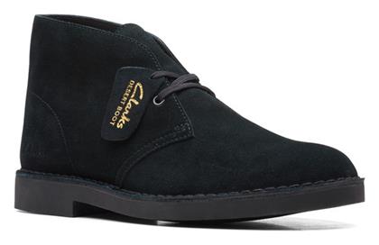 Clarks Desert Bt Evo Suede Μαύρα Ανδρικά Μποτάκια από το Modivo