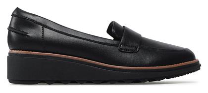 Clarks Γυναικεία Loafers σε Μαύρο Χρώμα από το Parex