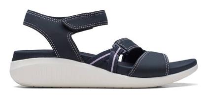 Clarks Γυναικεία Σανδάλια Sporty σε Navy Μπλε Χρώμα