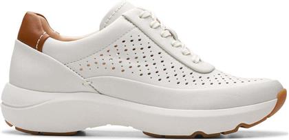 Clarks Γυναικεία Sneakers Off White