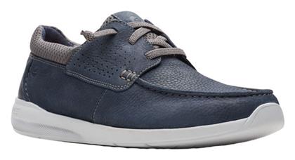 Clarks Gorwin Ανδρικά Μοκασίνια σε Μπλε Χρώμα από το Mustshoes